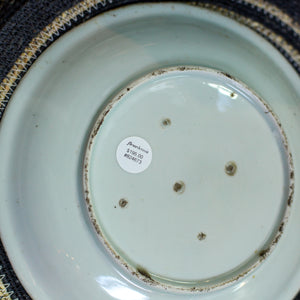 East Asia Coupe Plate, Blue and White