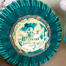 Load image into Gallery viewer, Bretby English Turquoise Planter, 1883-1921
