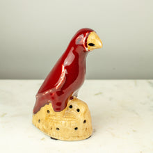 Load image into Gallery viewer, Chinese Red Porcelain Parrot
