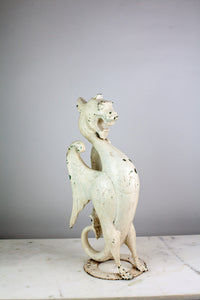 19th C Cast Iron Dragon