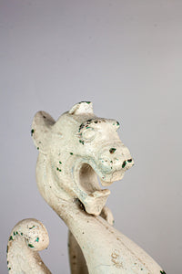 19th C Cast Iron Dragon