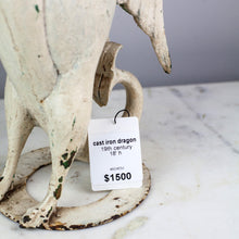 Load image into Gallery viewer, 19th C Cast Iron Dragon

