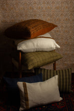 Load image into Gallery viewer, TREKO Pillow Karu Emerald/Apple Green 24x15&quot;
