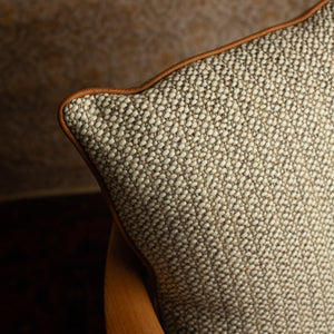 GABBY Knotted Wool Square Throw Pillow