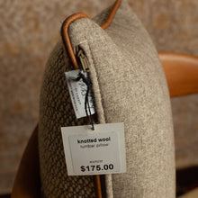 Load image into Gallery viewer, GABBY Knotted Wool Lumbar Throw Pillow
