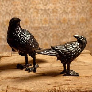 Decorative Crow Pair