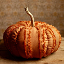 Load image into Gallery viewer, Orange Fringe Pumpkin
