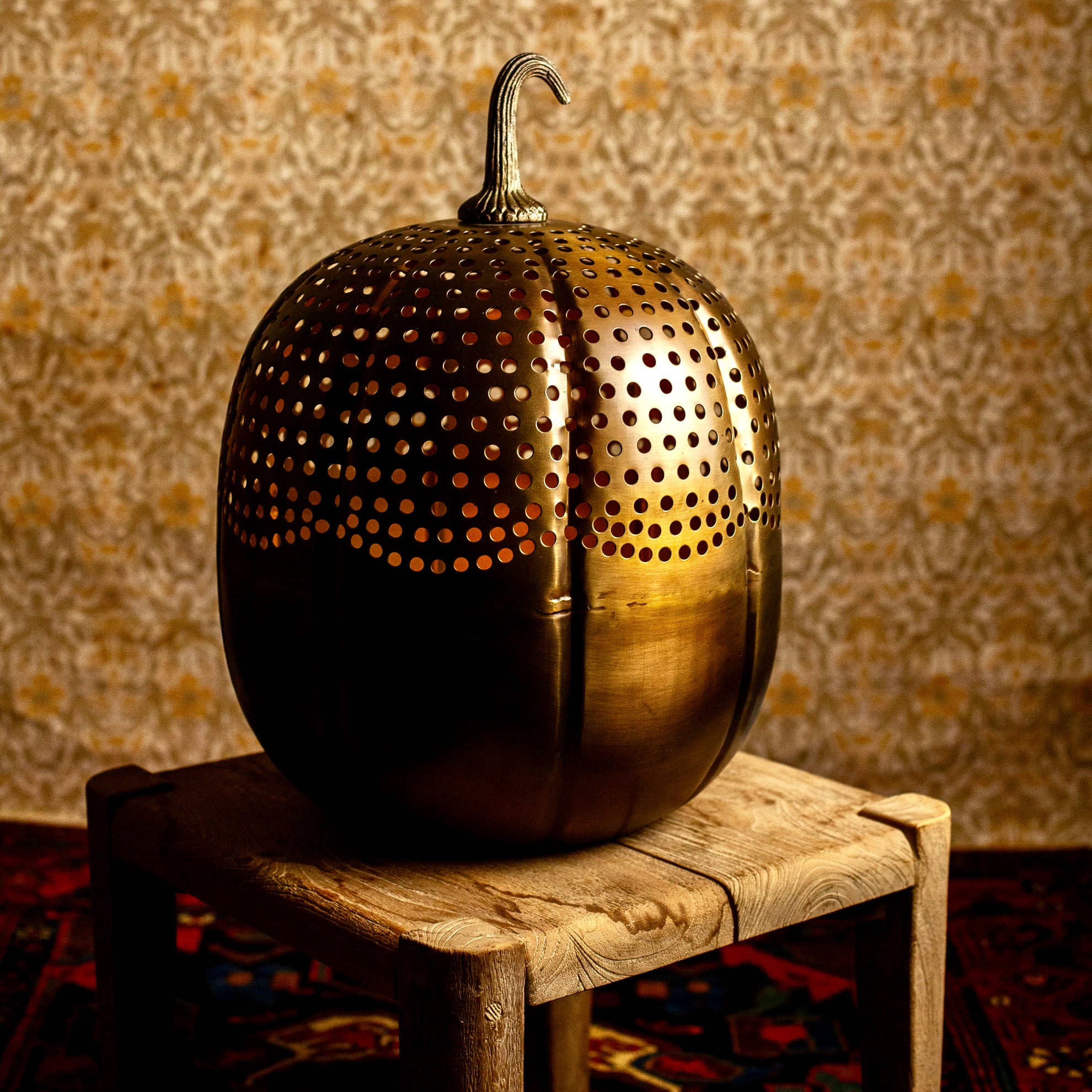 Harvest Pumpkin Lantern - 13.75