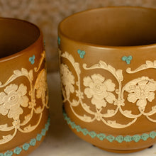 Load image into Gallery viewer, Pair of Doulton Lambeth Jardinieres
