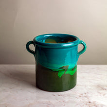 Load image into Gallery viewer, Pietra Handmade Blue &amp; Green Puglian Drip Multi Use Pot

