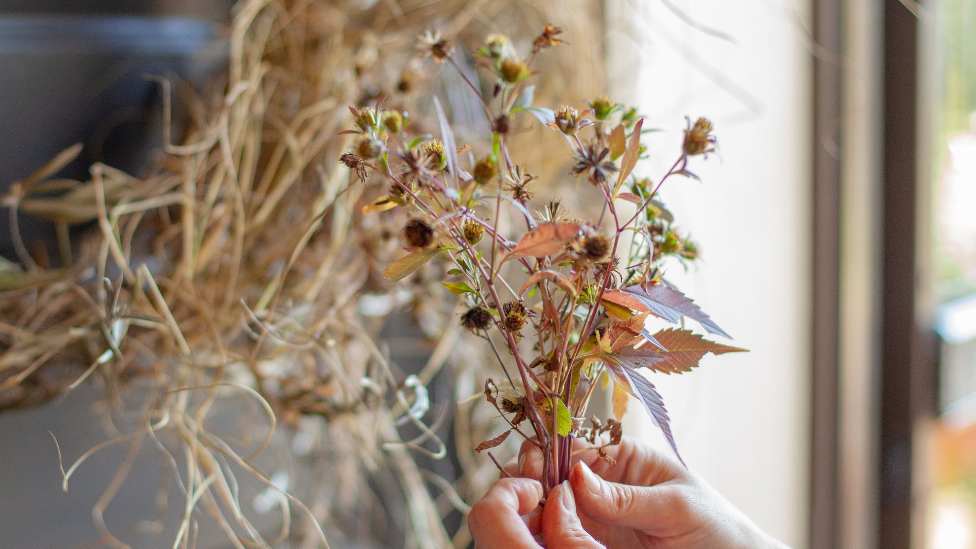 Fall Dried Grapevine Wreath Workshop - Saturday, September 27