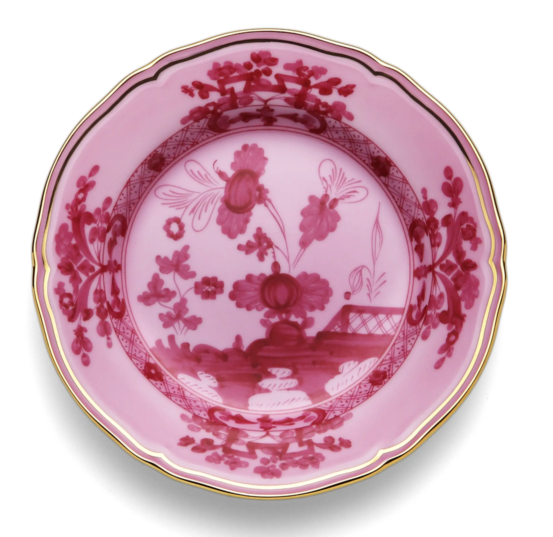 Richard Ginori Oriente Italiano Porpora Dinner Plates, Set of 4 Richard Ginori Oriente Italiano Porpora Dinner Plates, Set of 4