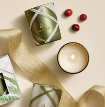 Load image into Gallery viewer, Frasier Fir Frosted Plaid Votive Trio, Set of 3, 2 oz.
