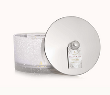 Load image into Gallery viewer, Frasier Fir Flocked 3-Wick Poured Candle, 18 oz.

