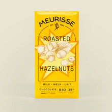 Load image into Gallery viewer, Meurisse Milk Chocolate with Roasted Hazelnuts
