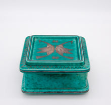 Load image into Gallery viewer, Double Bird Gustavsberg Argenta Box
