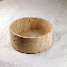 Load image into Gallery viewer, Stone Fruit Bowl, Travertine
