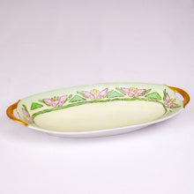 Load image into Gallery viewer, Bavarian Hand-Painted Art Deco Oval Tray
