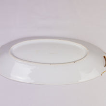 Load image into Gallery viewer, Bavarian Hand-Painted Art Deco Oval Tray
