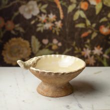 Load image into Gallery viewer, Footed Bird Bath, French Handmade Pottery
