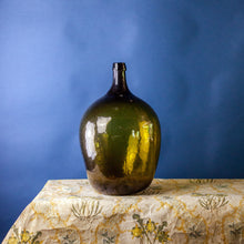 Load image into Gallery viewer, 17th Century Green Glass Demijohn

