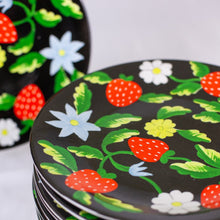 Load image into Gallery viewer, Vintage Bergdorf Goodman Hand Painted Italian Strawberry Plates
