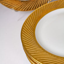 Load image into Gallery viewer, Jean Luce Etched Gold Luncheon Plates
