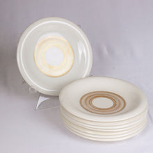 Load image into Gallery viewer, Jean Luce Gold Waves Circle B&amp;B, Salad &amp; Dinner Plates
