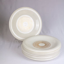Load image into Gallery viewer, Jean Luce Gold Waves Circle B&amp;B, Salad &amp; Dinner Plates
