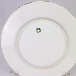 Limoges Hand-Painted Art Deco Plate