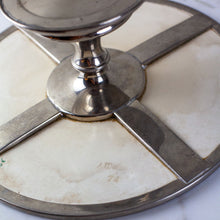 Load image into Gallery viewer, Art Nouveau Footed Cake Platter
