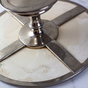 Art Nouveau Footed Cake Platter