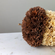 Load image into Gallery viewer, Shaved Wood Acorns, Set of 2
