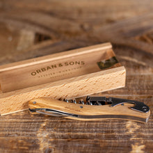 Load image into Gallery viewer, Orban &amp; Sons Corkscrew - Olivewood
