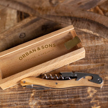 Load image into Gallery viewer, Orban &amp; Sons Corkscrew - Olivewood
