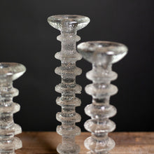 Load image into Gallery viewer, Iitalla Finland, Tall Set Of 3 Candlesticks

