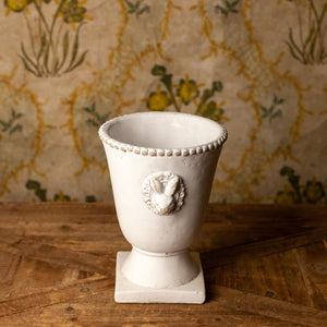 Classic Rabbit  Footed Urn