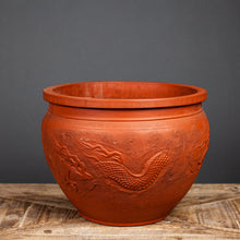 Load image into Gallery viewer, Early 1900s Japanese Redware Planter
