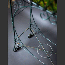 Load image into Gallery viewer, Vintage Green Wire Plant Stands
