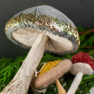 Funky Mushrooms Ornament Collection