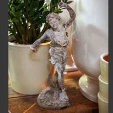 Load image into Gallery viewer, Vintage Boy with Palm Statue
