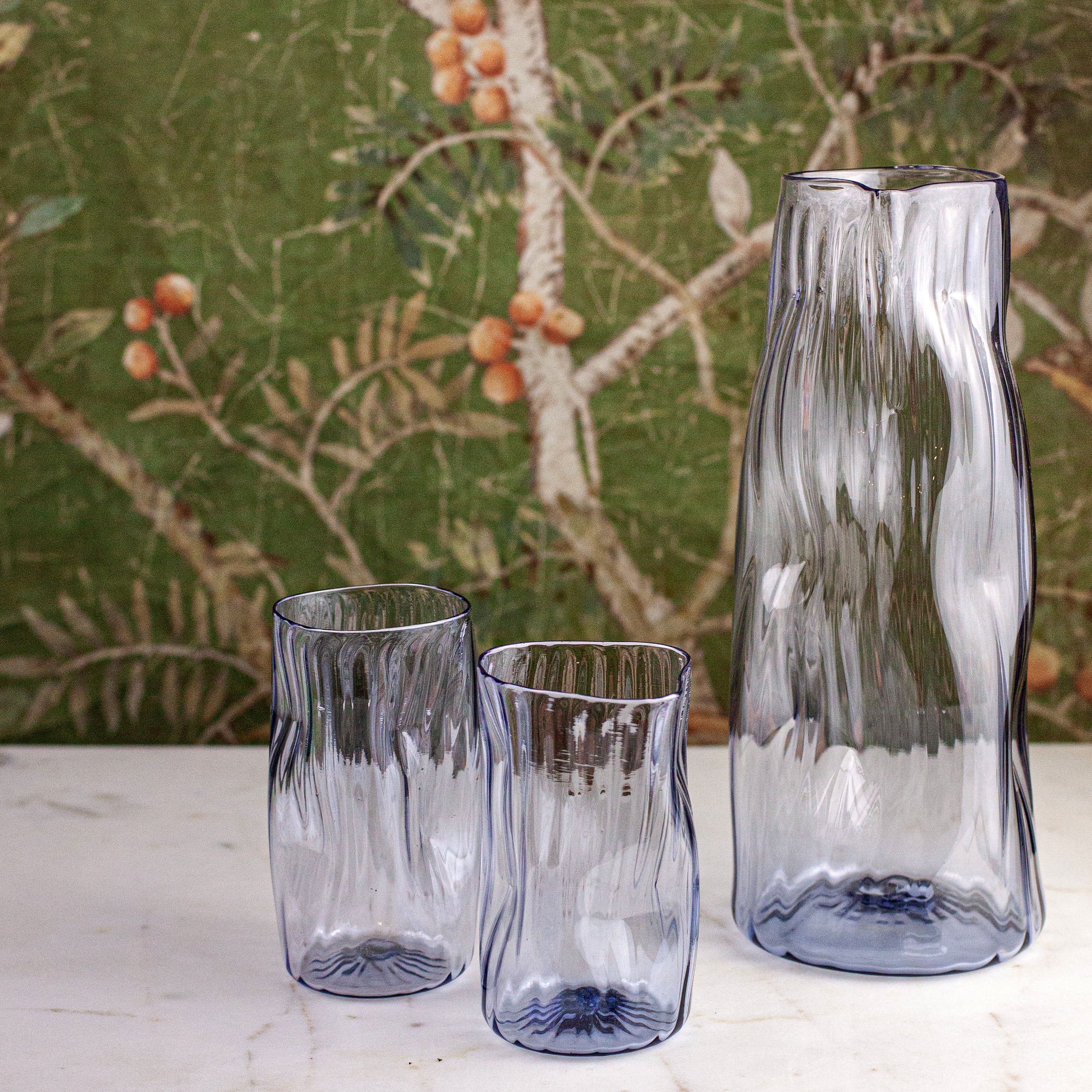 Wabi Sabi Pitcher/2 Glass Set – fleurdetroit