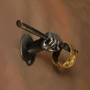 Cast Iron Bronze Hand Wall Hook