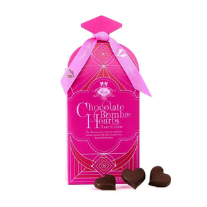 Tart Cherry Rooibos Chocolate Bomba Hearts